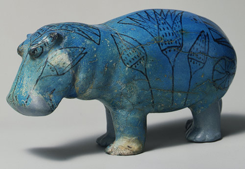 Egyptian Blue Hippo