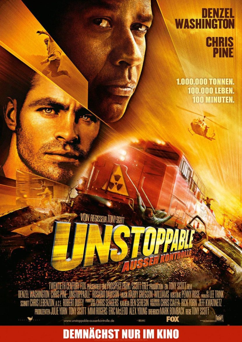 International poster for "Unstoppable"