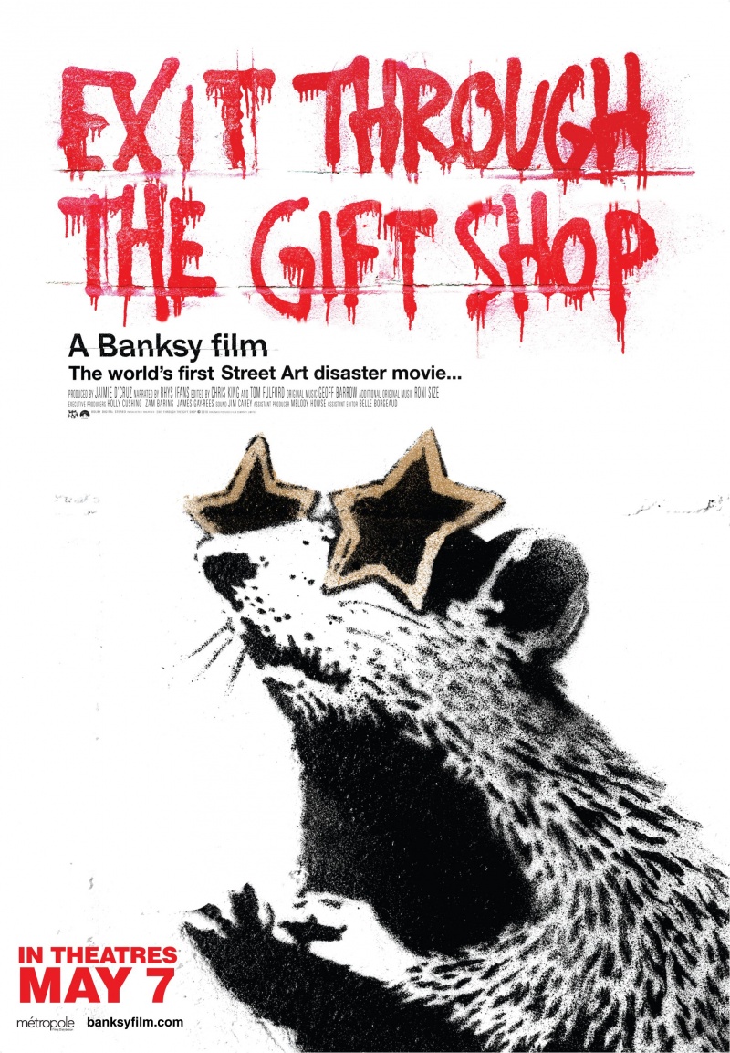 Poster for "Exit Through the Gift Shop"
