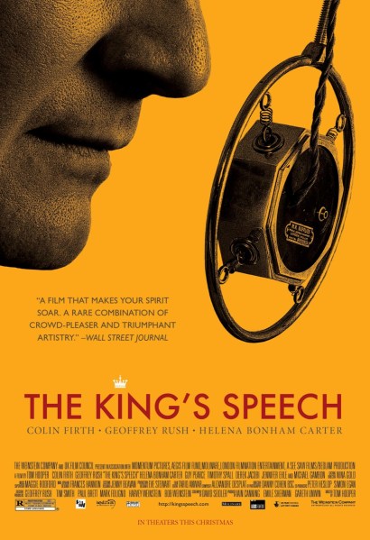 Poster for "The King's Speech"