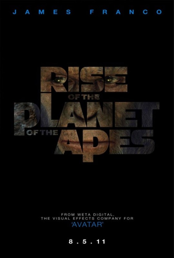 Poster for "Rise of the Planet of the Apes"