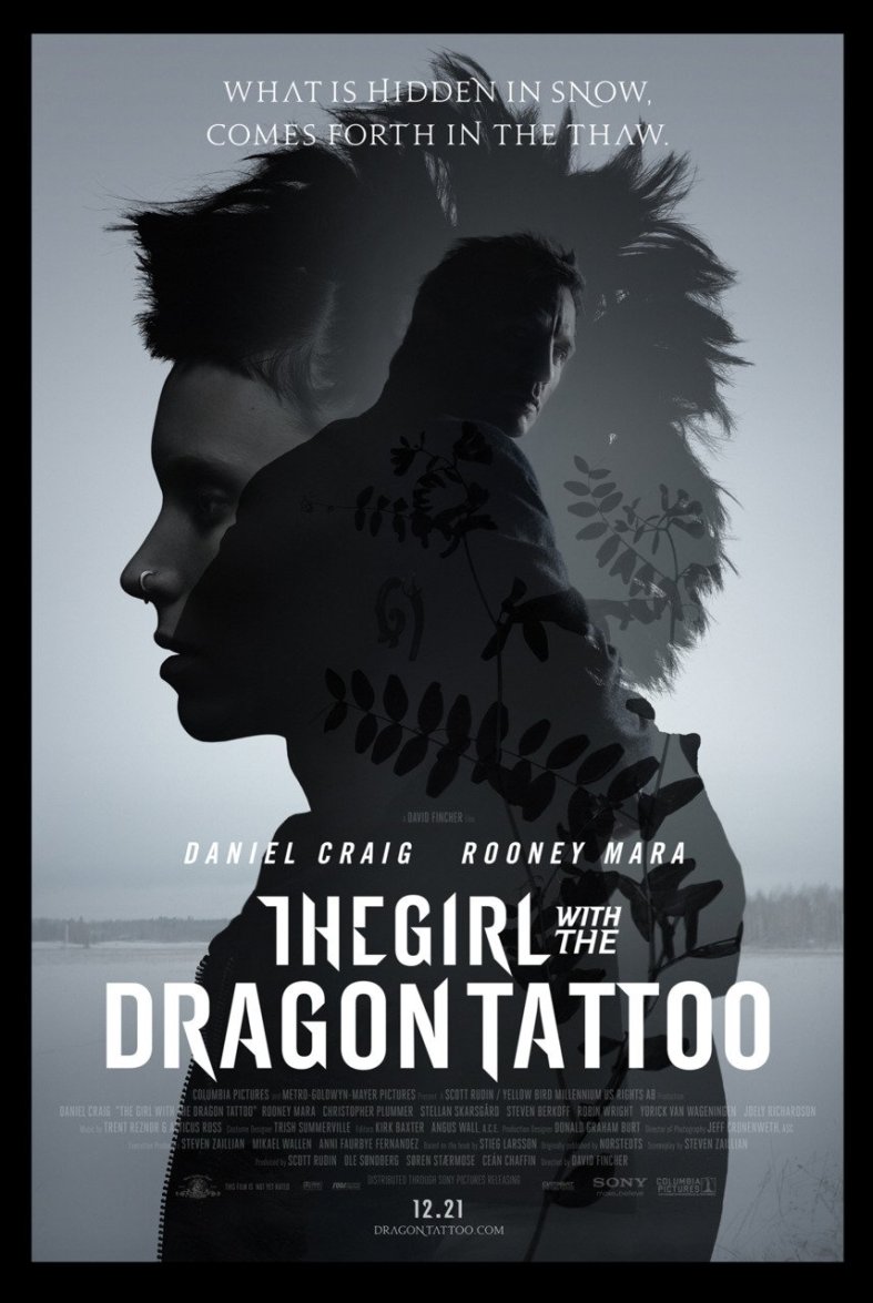 Poster for "The Girl With the Dragon Tattoo"
