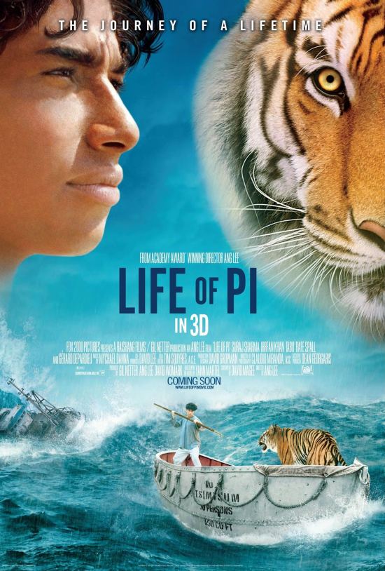 Poster for "Life of Pi"