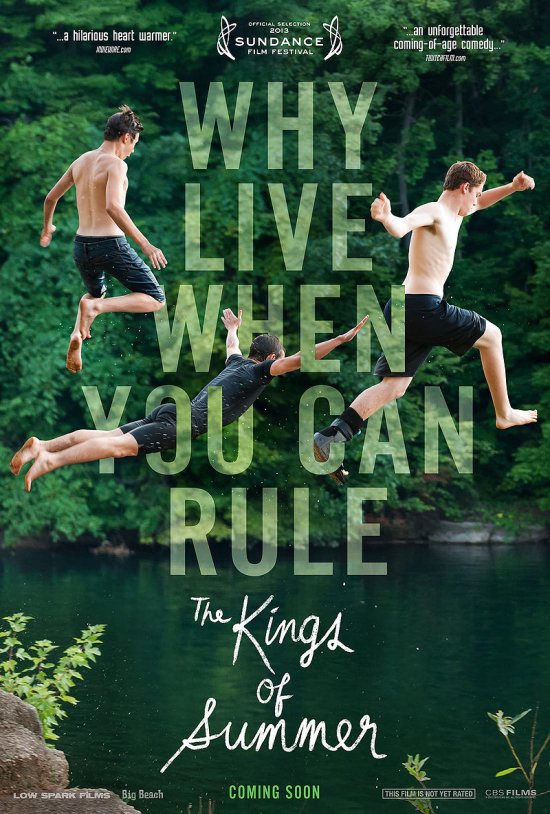 Poster for "The Kings of Summer"