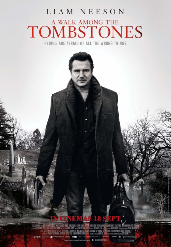 Poster for "A Walk Among the Tombstones"