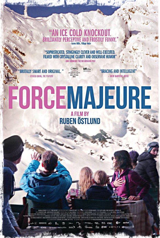 Poster for "Force Majeure"