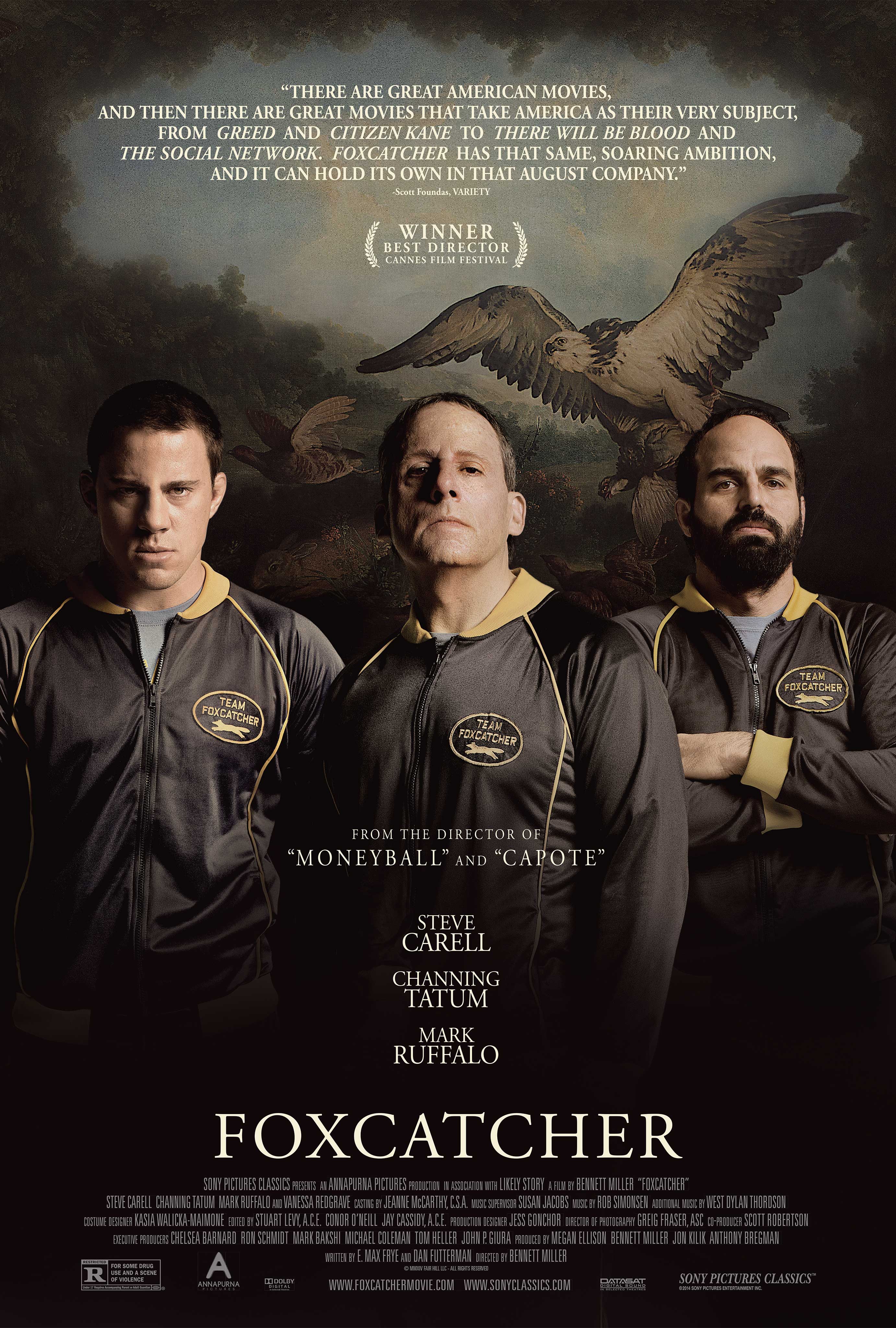 Poster for "Foxcatcher"