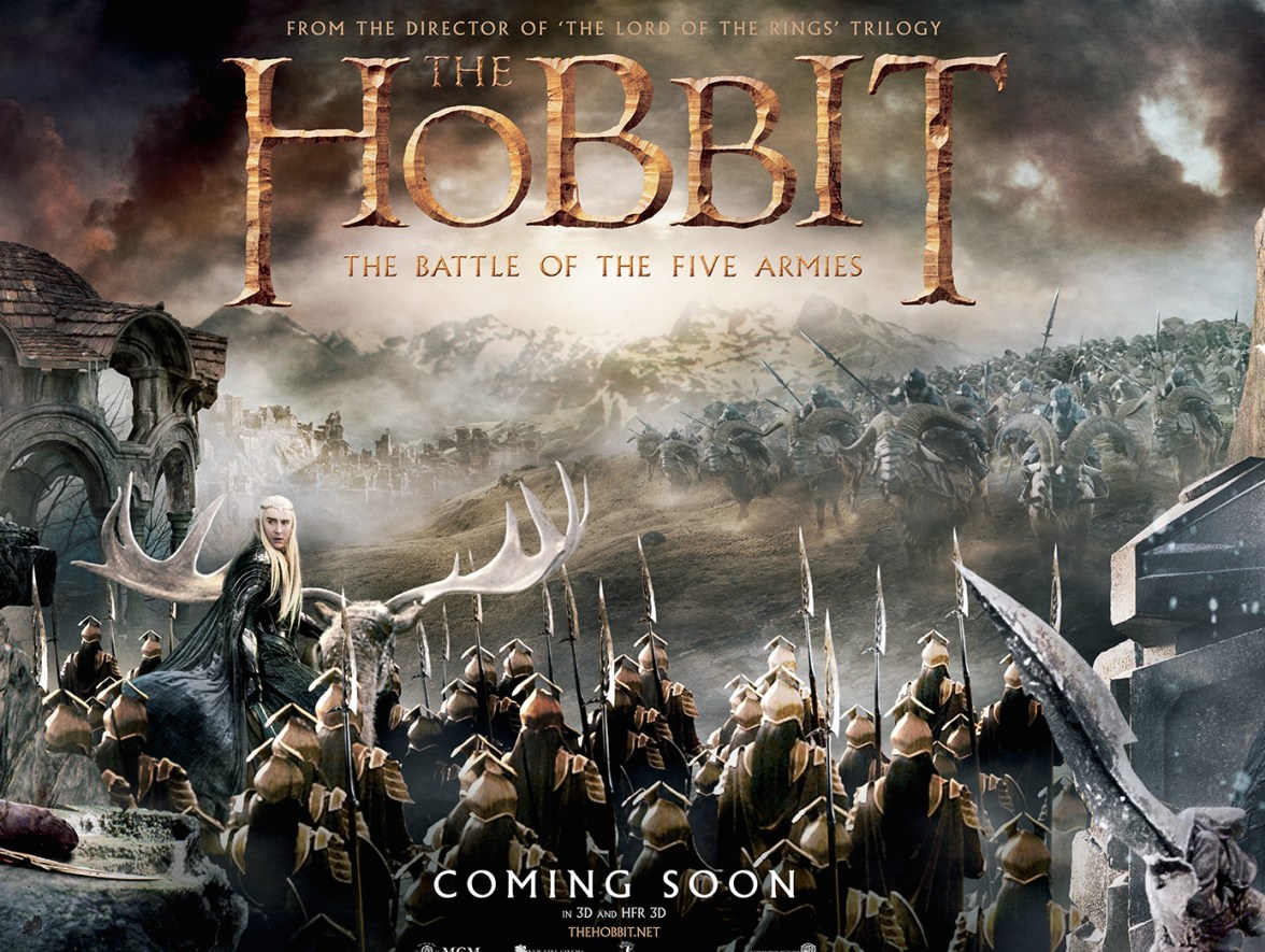 Poster for "The Hobbit: The Battle of the Five Armies"