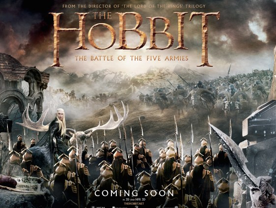Poster for "The Hobbit: The Battle of the Five Armies"
