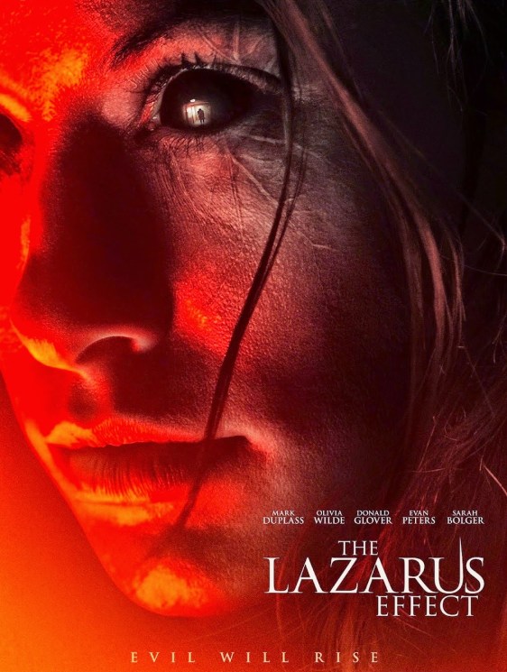 Poster for "The Lazarus Effect"