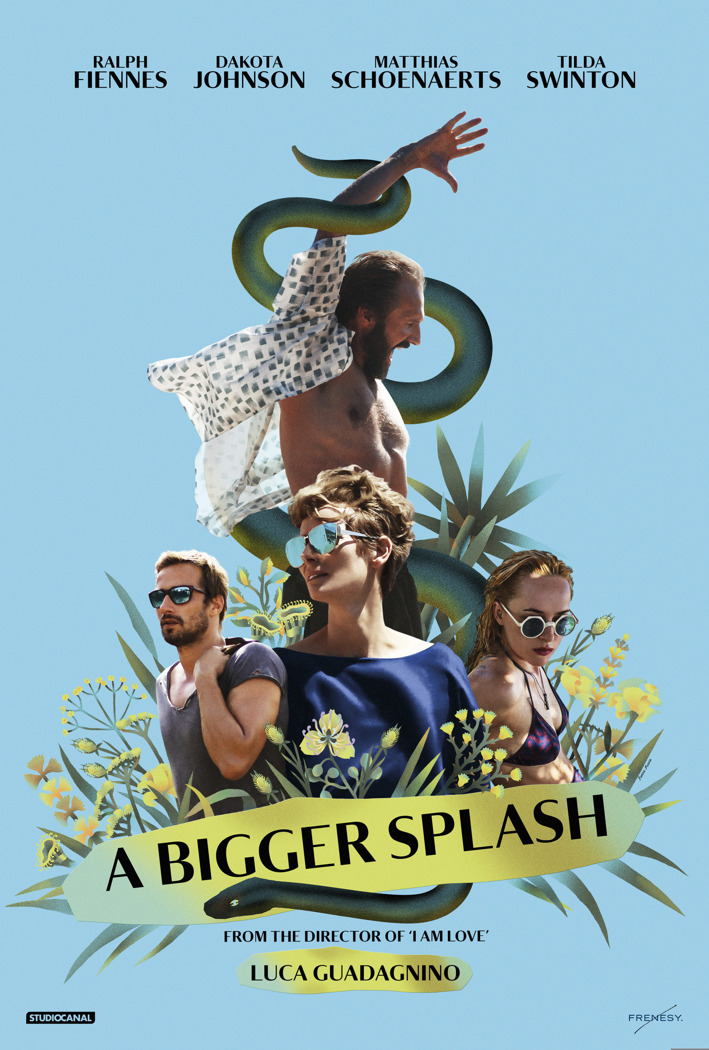Poster for "A Bigger Splash"