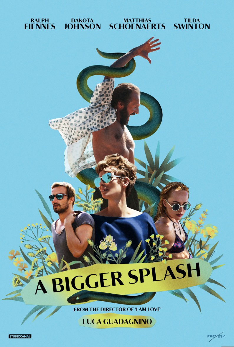 Poster for "A Bigger Splash"