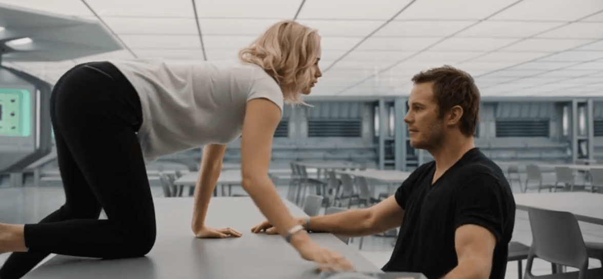 Still from "Passengers"