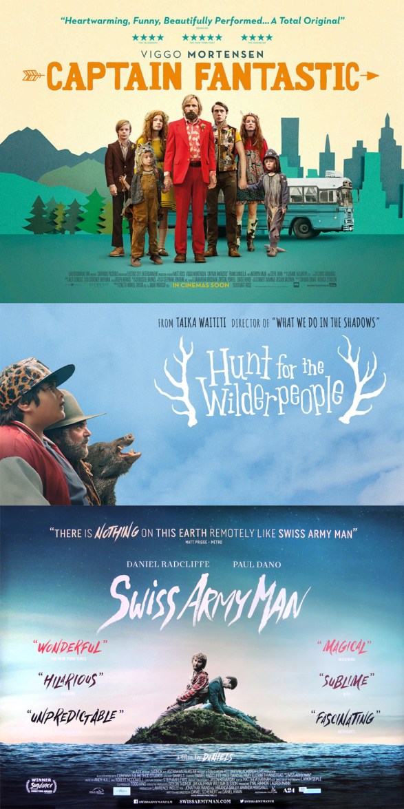 Combined "Weirdos in the Wilderness" movie poster