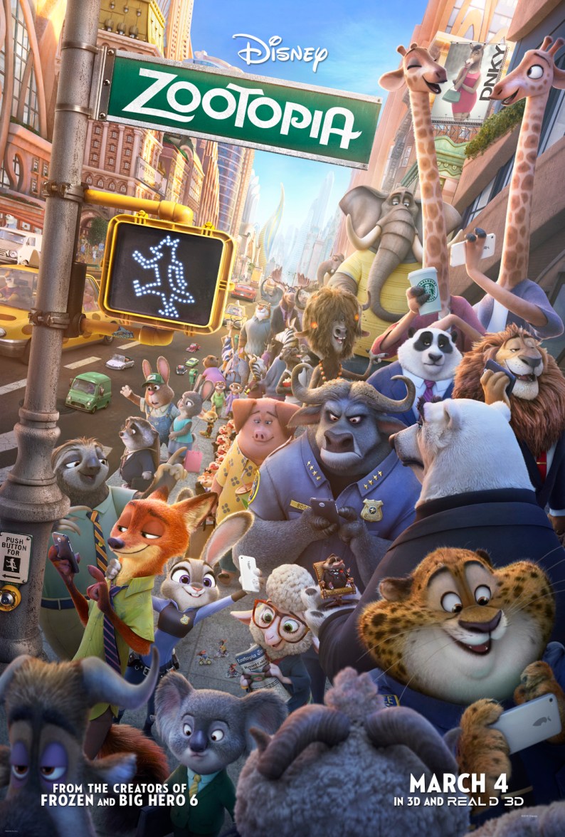 Poster for "Zootopia"