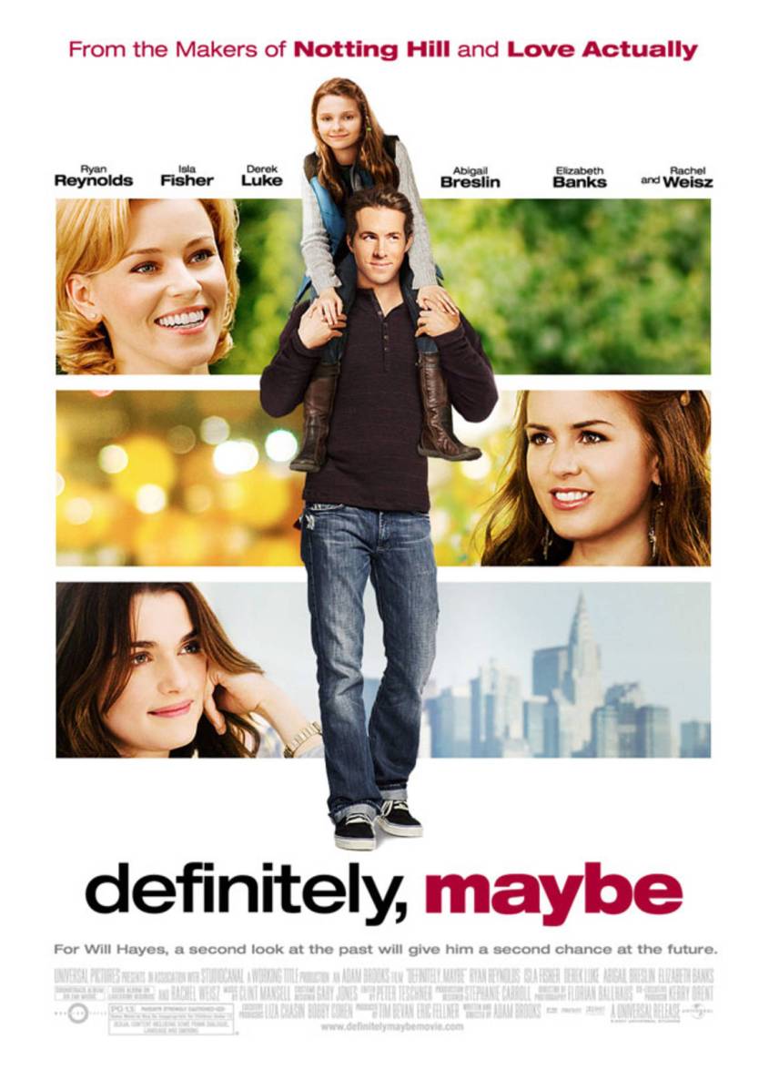 Poster for "Definitely, Maybe"