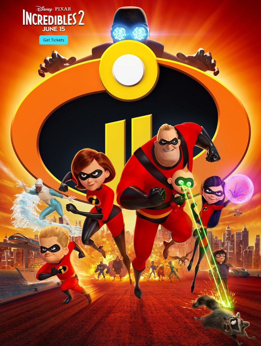 Poster for "Incredibles 2"