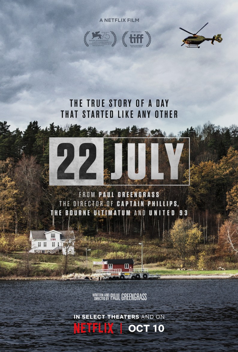 Poster for "22 July"