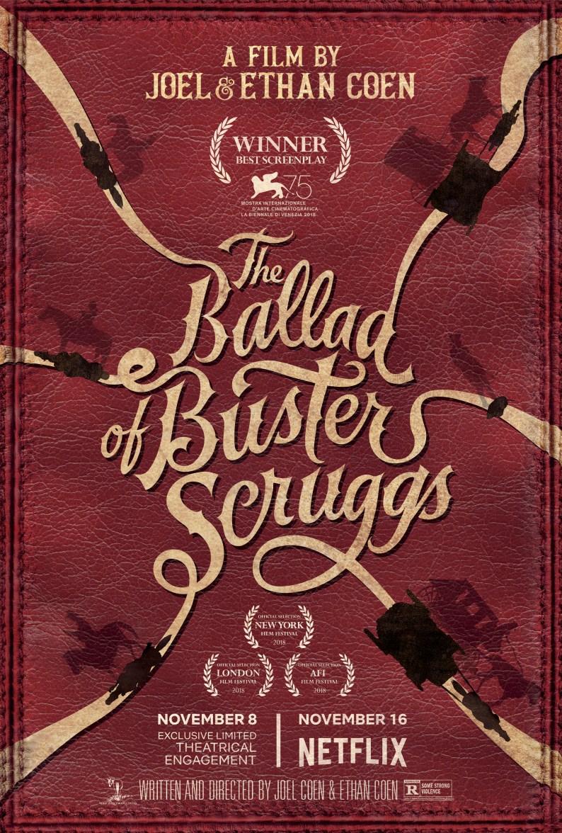 Poster for "The Ballad of Buster Scruggs"