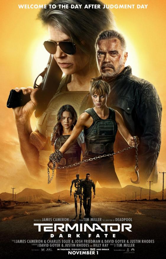 Poster for "Terminator: Dark Fate"