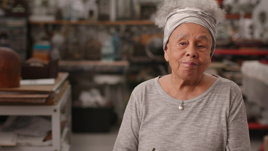 Still from "Betye Saar: Taking Care of Business"