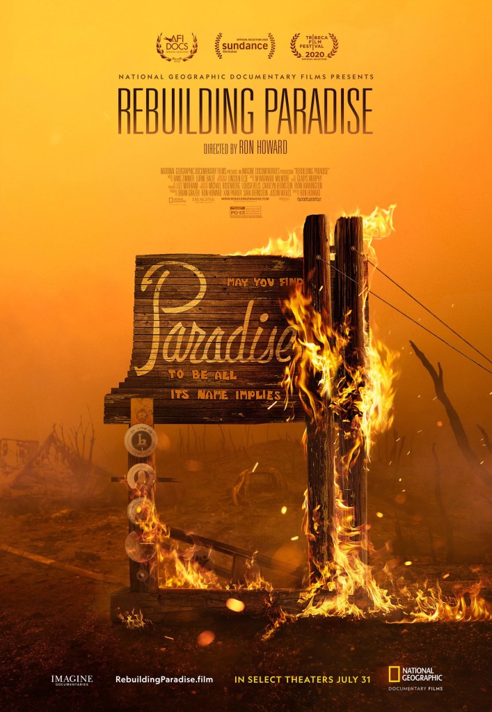 Poster for "Rebuilding Paradise"