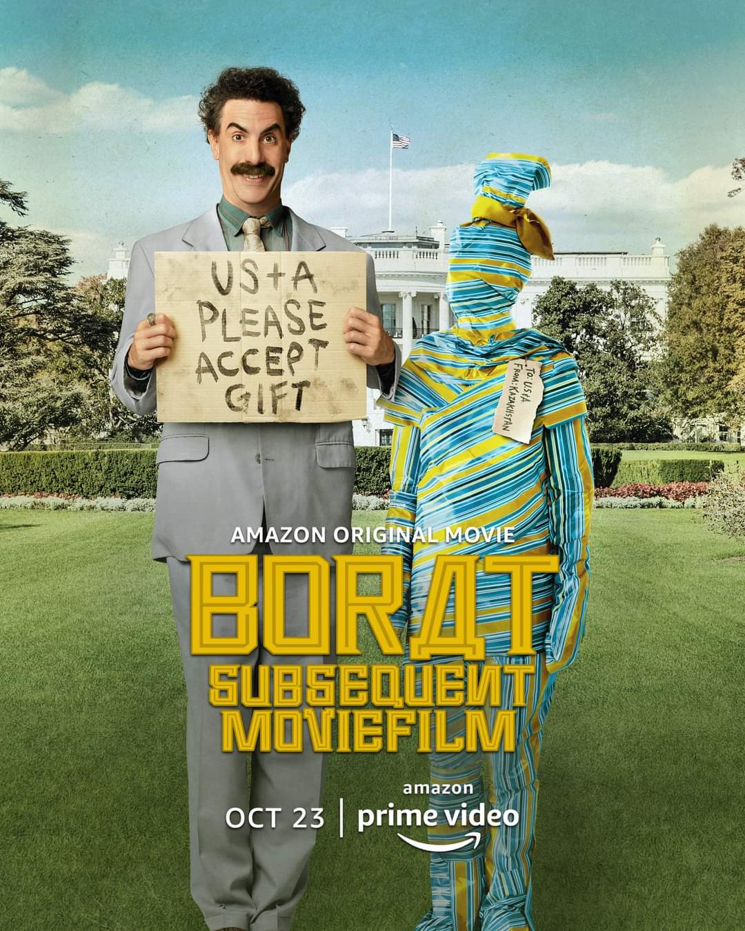 Poster for "Borat Subsequent Moviefilm"
