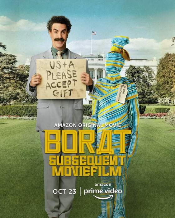 Poster for "Borat Subsequent Moviefilm"