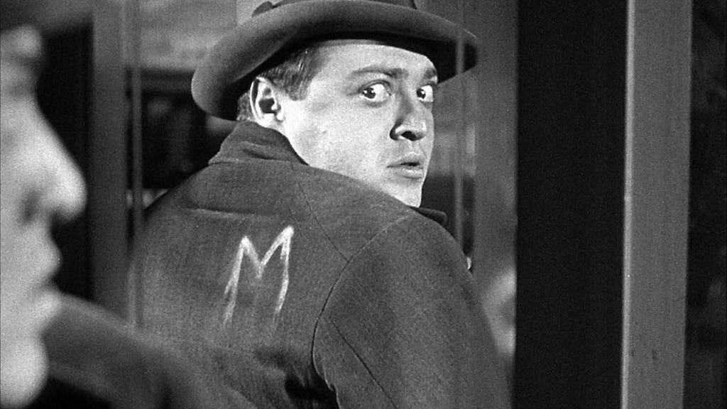 Poster for "M" (1931) (dir. Fritz Lang)